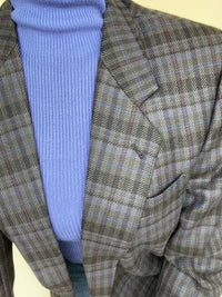 Gray/blue/black blazer jacket M/L