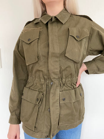 Veste Militaire khaki uni S/M