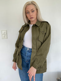 Military jacket khaki uni S/M