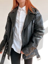 Black Weekday L Coat