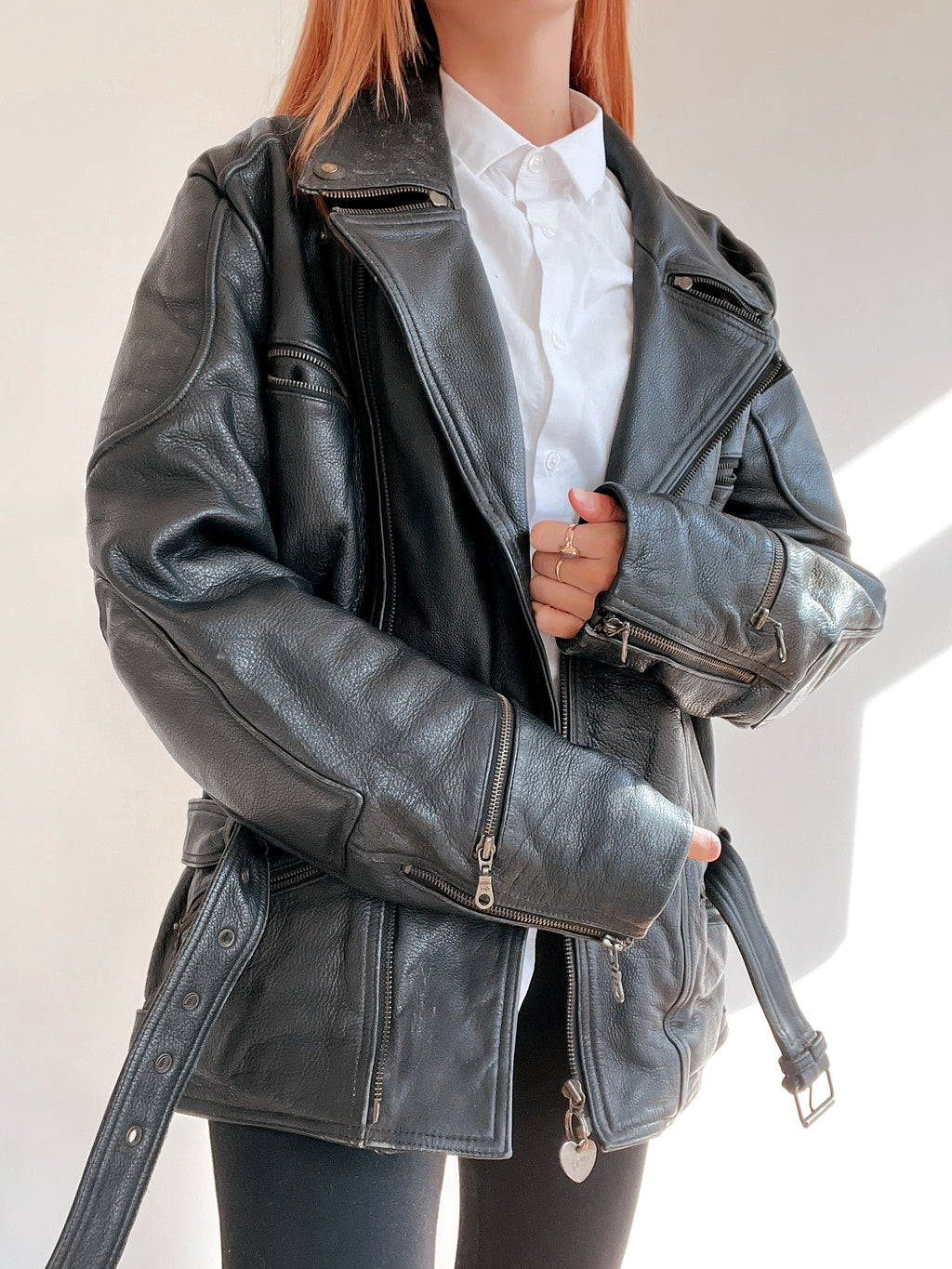 Black Weekday L Coat