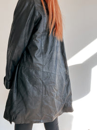 Black Weekday L Coat