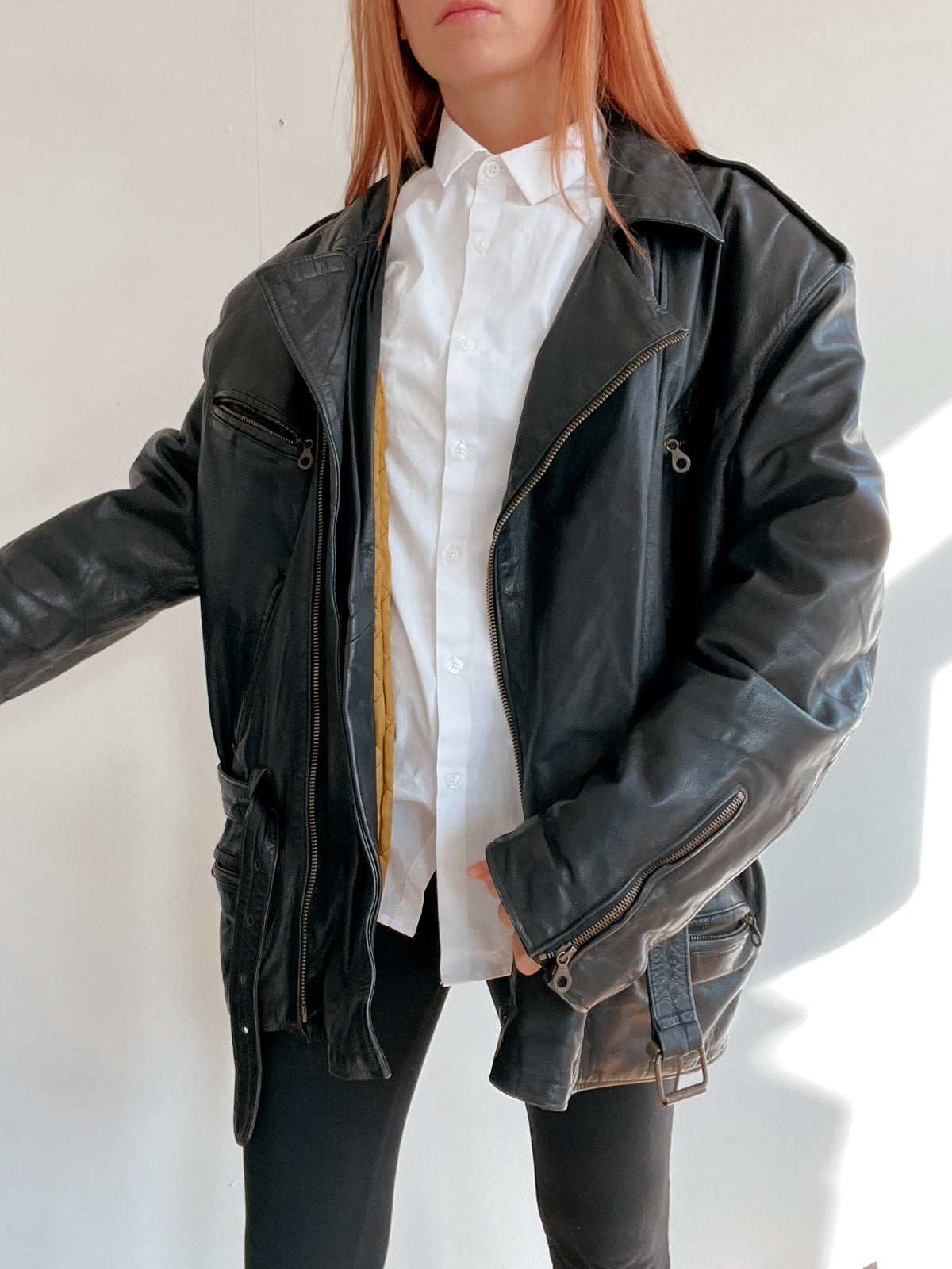 Black Weekday L Coat
