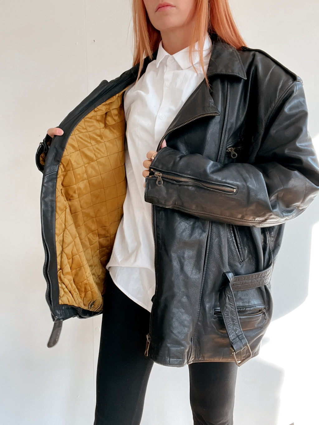 Black Weekday L Coat