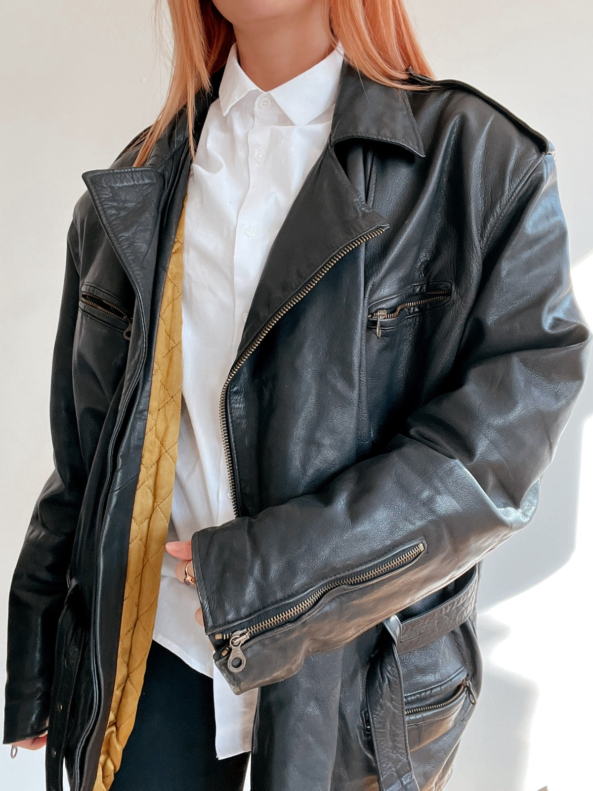 Black Weekday L Coat