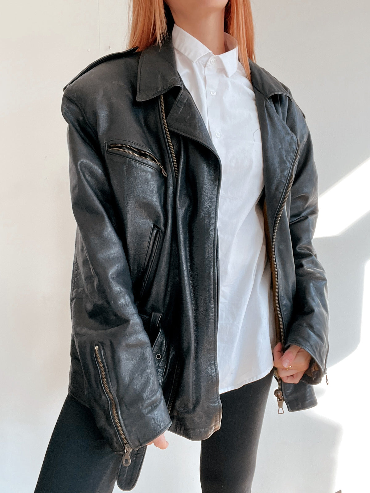 Black Weekday L Coat
