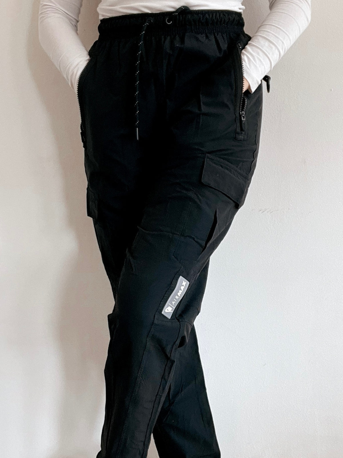 Pantalon de jogging vintage noir cargo Nike XS/S