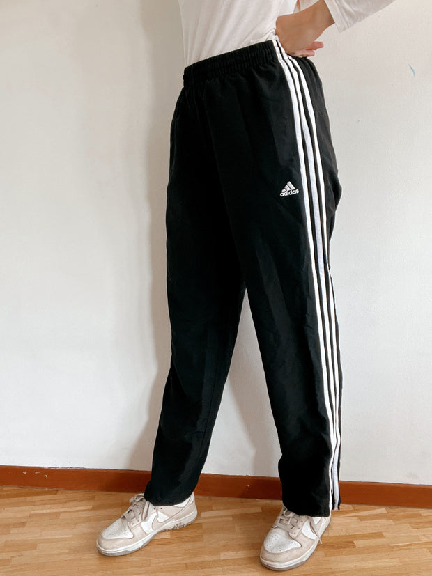 Vintage schwarze Jogginghose Adidas M