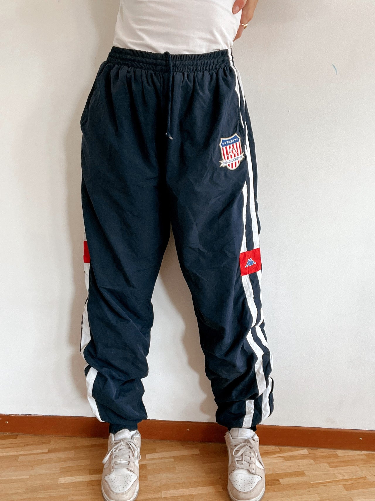 Pantalon de jogging vintage bleu Kappa XXXL