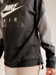 Schwarz-grauer Nike Air M Pullover
