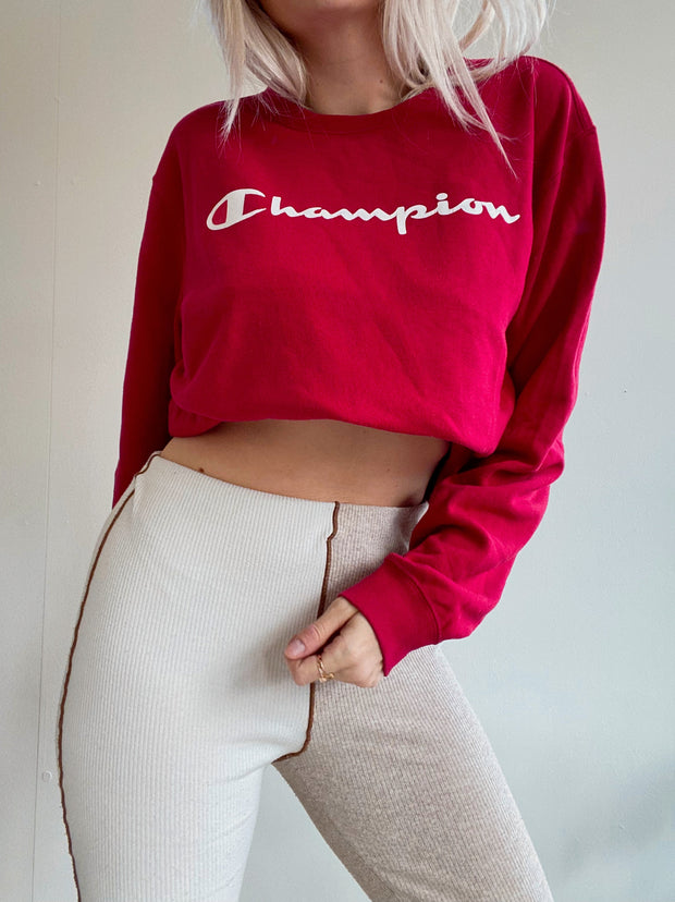 Champion roter Pullover L