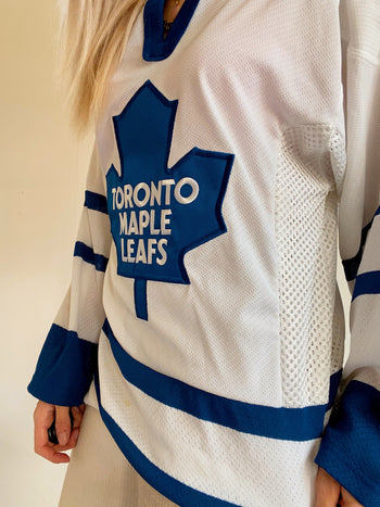 Maillot de hockey bleu et blanc Toronto