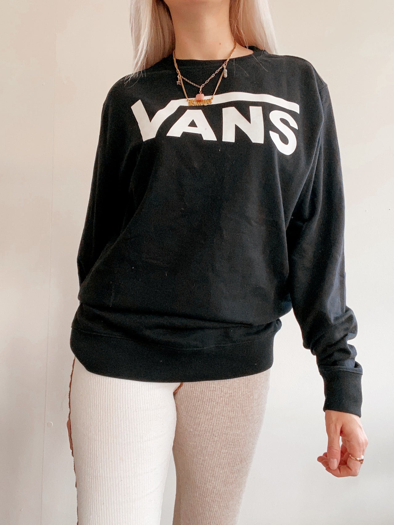 Pull noir VANS S