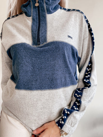 Pull gris/bleu marine Arena M