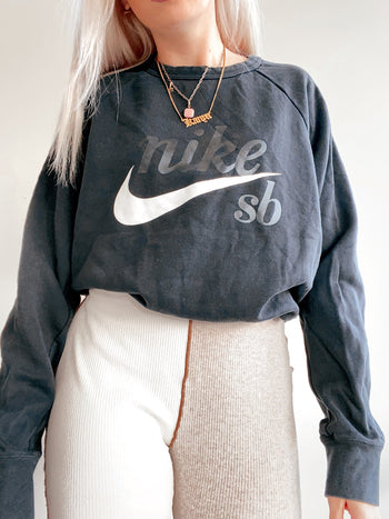 Pull noir Nike SB L