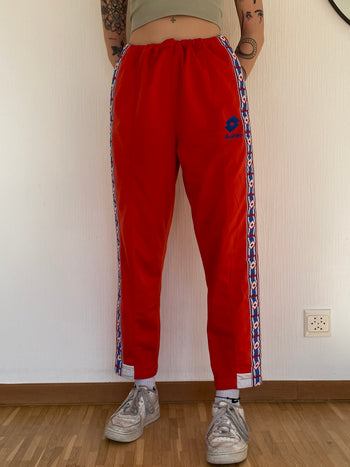 Red jogging pants Lotto S