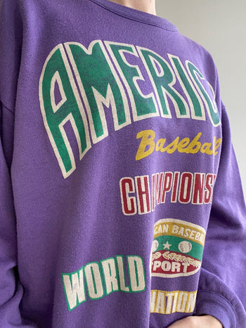 Pull USA violet American Baseball M