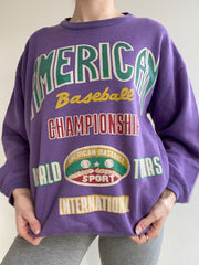 Pull USA violet American Baseball M