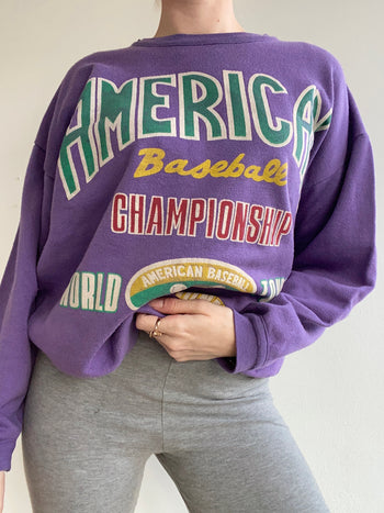 Pull USA violet American Baseball M