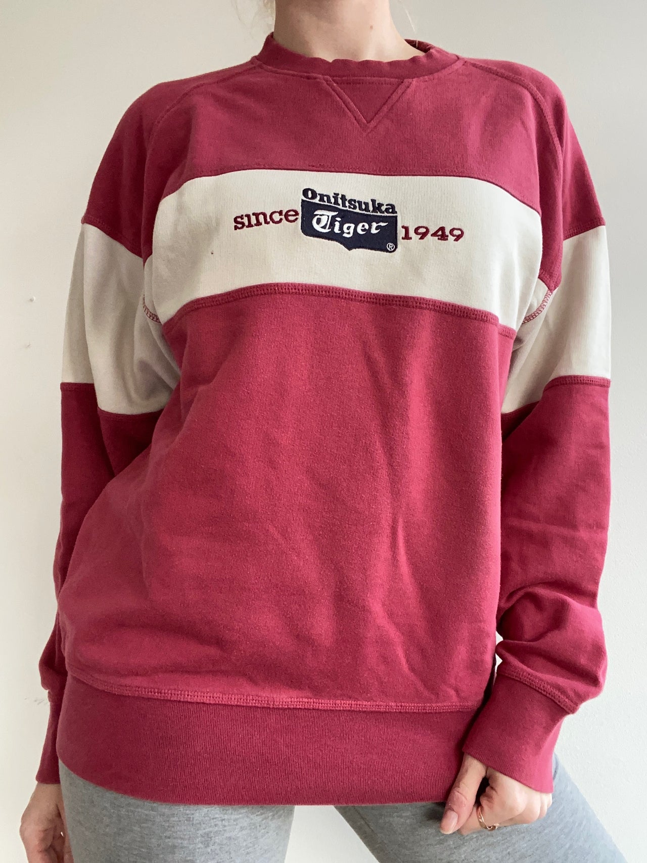 Pull USA bordeaux Tiger M