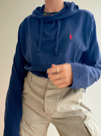 T-shirt à manches longues bleu foncé Ralph Lauren L