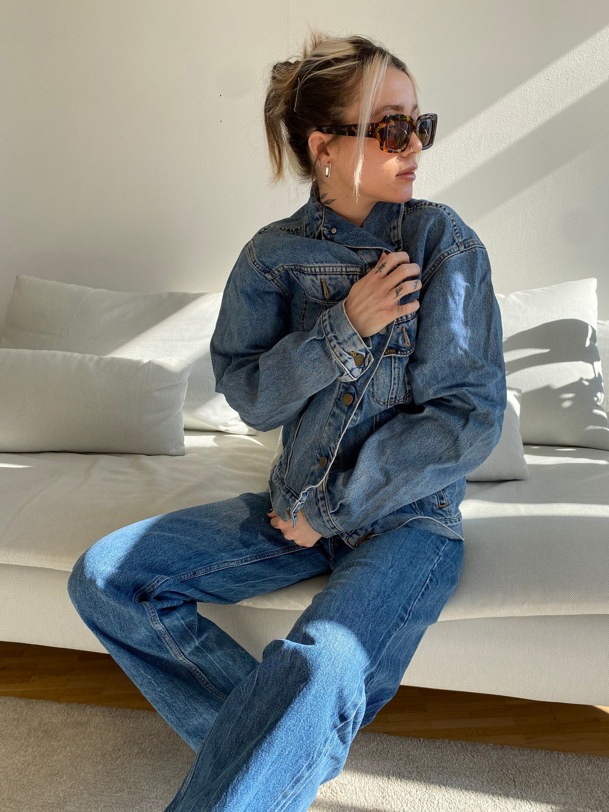 Veste en jeans Lee XL