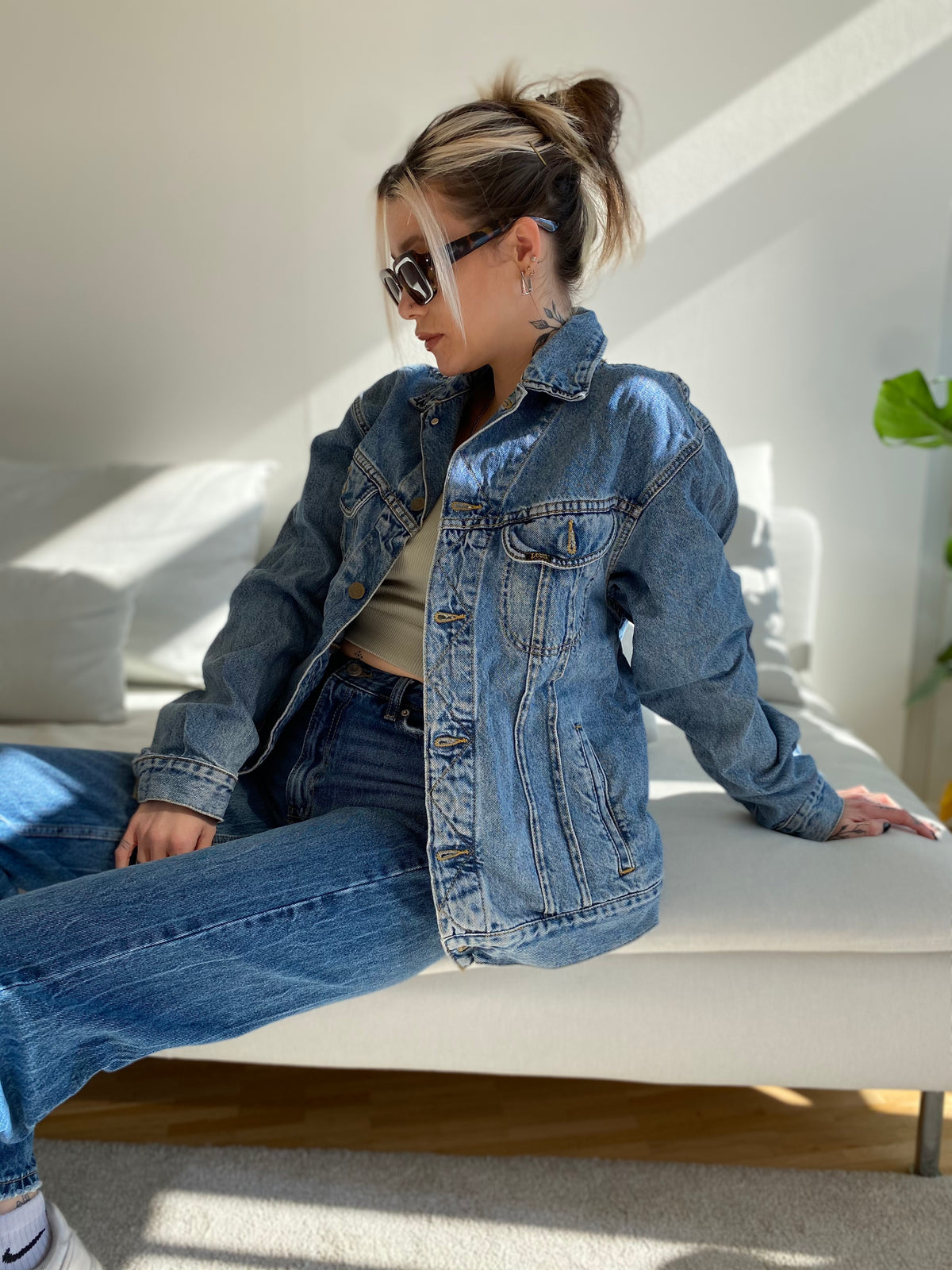 Veste en jeans Lee XL