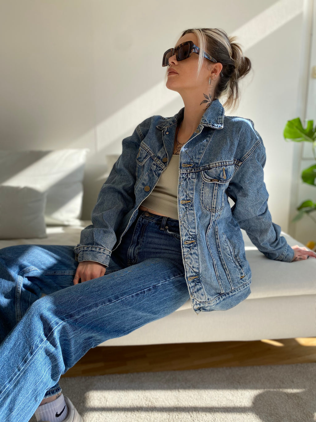 Veste en jeans Lee XL