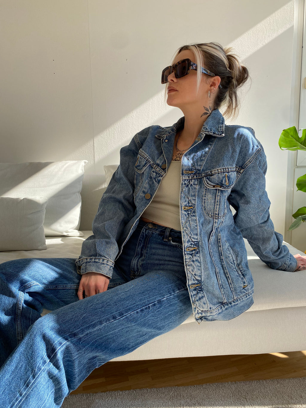 Veste en jeans Lee XL