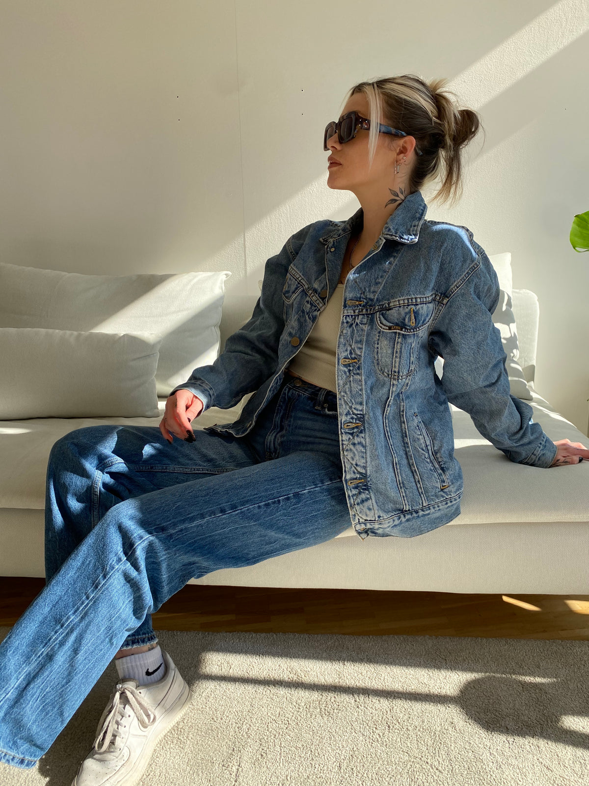 Veste en jeans Lee XL