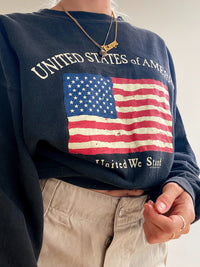 Blue USA sweater"Volunteer Tennesse"L