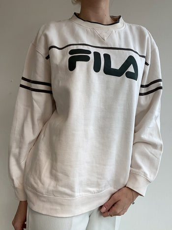 Pull FILA blanc cassé XL