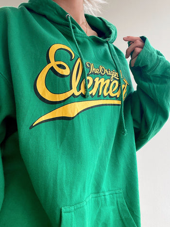 Pull USA vintage vert Element XXL