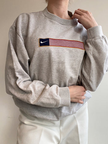 Pull gris USA Nike M