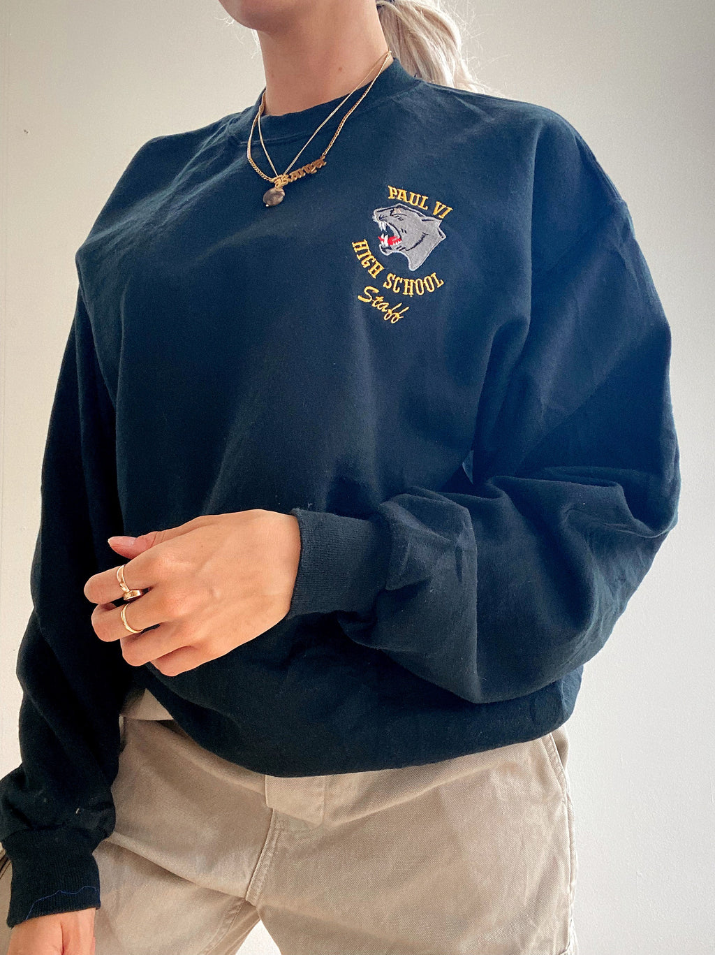 Blue USA sweater"Volunteer Tennesse"L