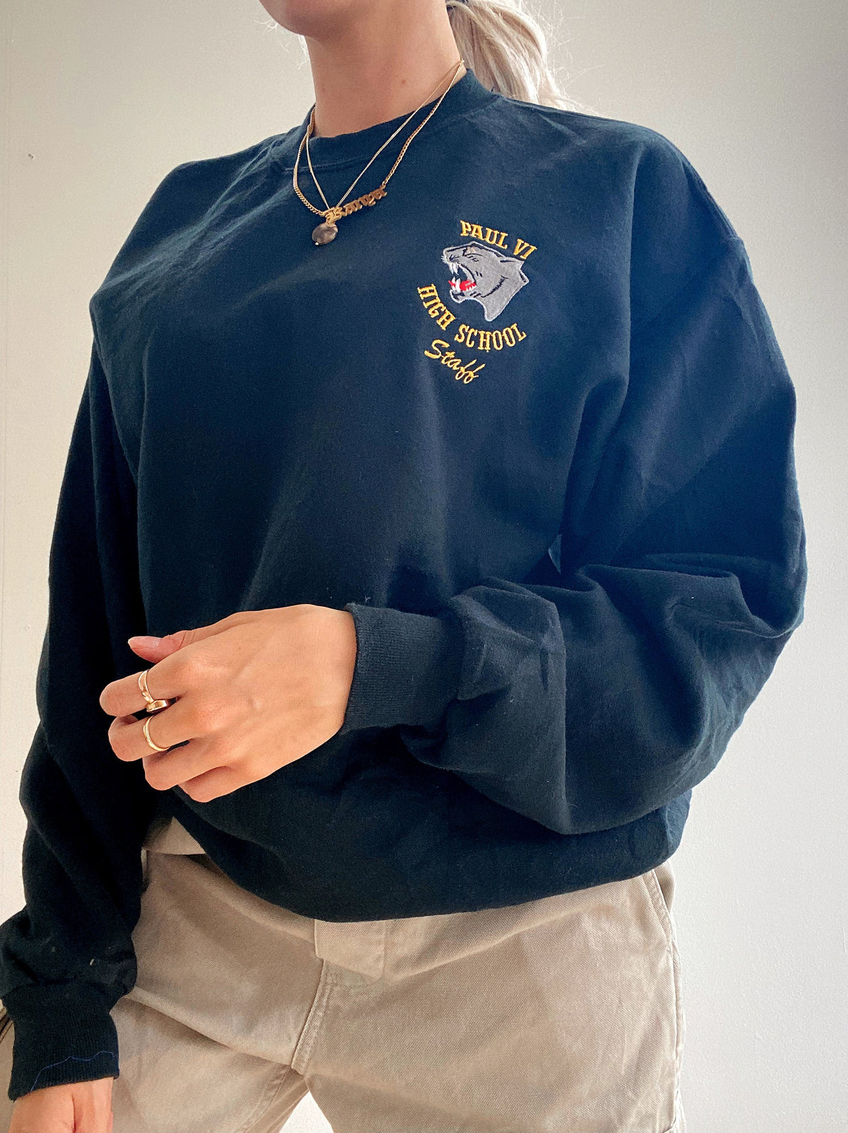 Blue USA sweater"Volunteer Tennesse"L