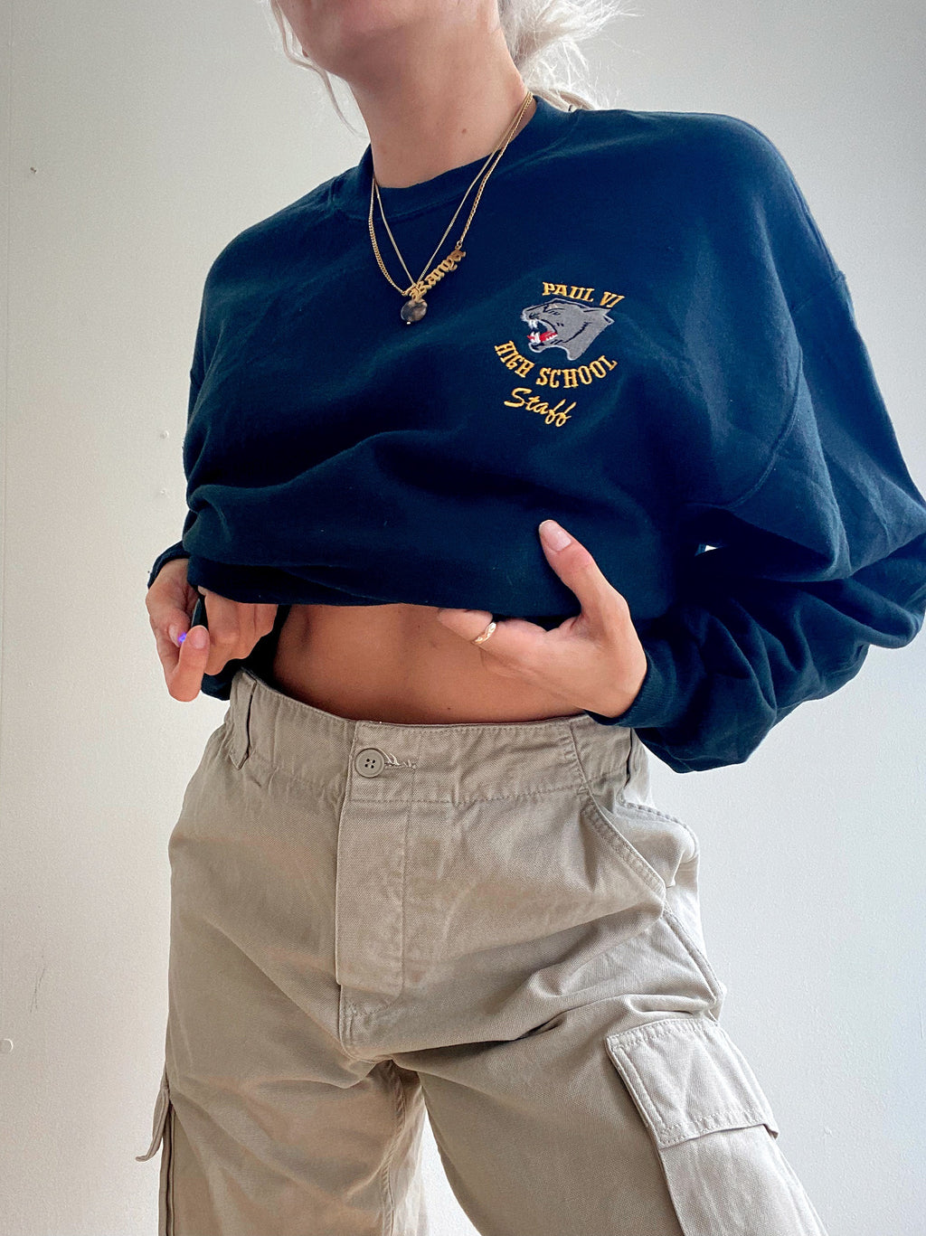Blue USA sweater"Volunteer Tennesse"L