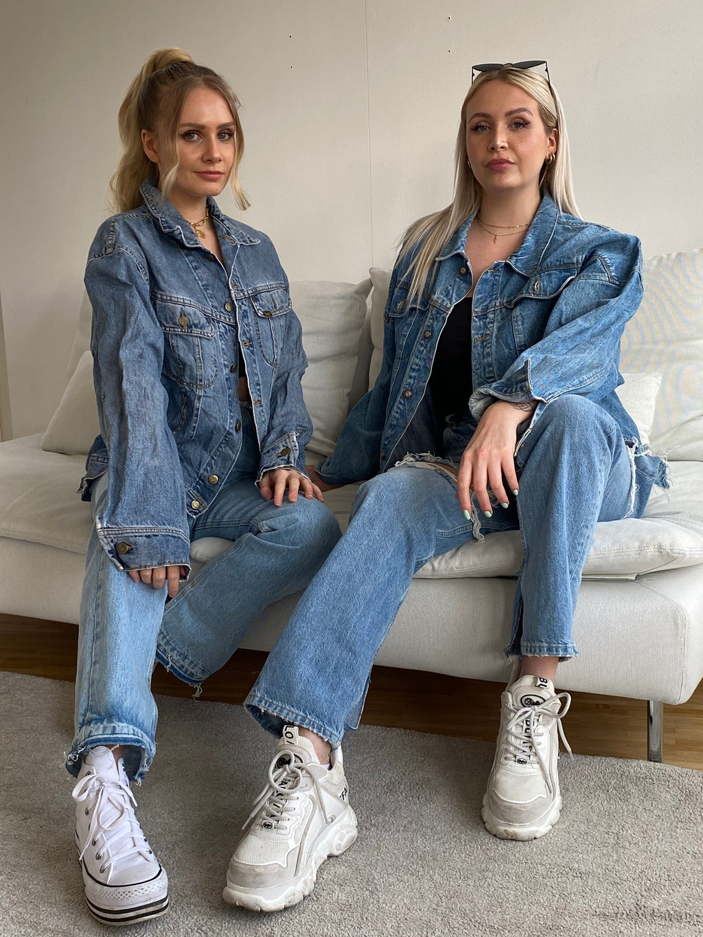 Vintage Light Blue Denim Jacket M
