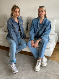 Vintage Light Blue Denim Jacket M