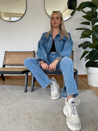 Vintage Light Blue Denim Jacket M