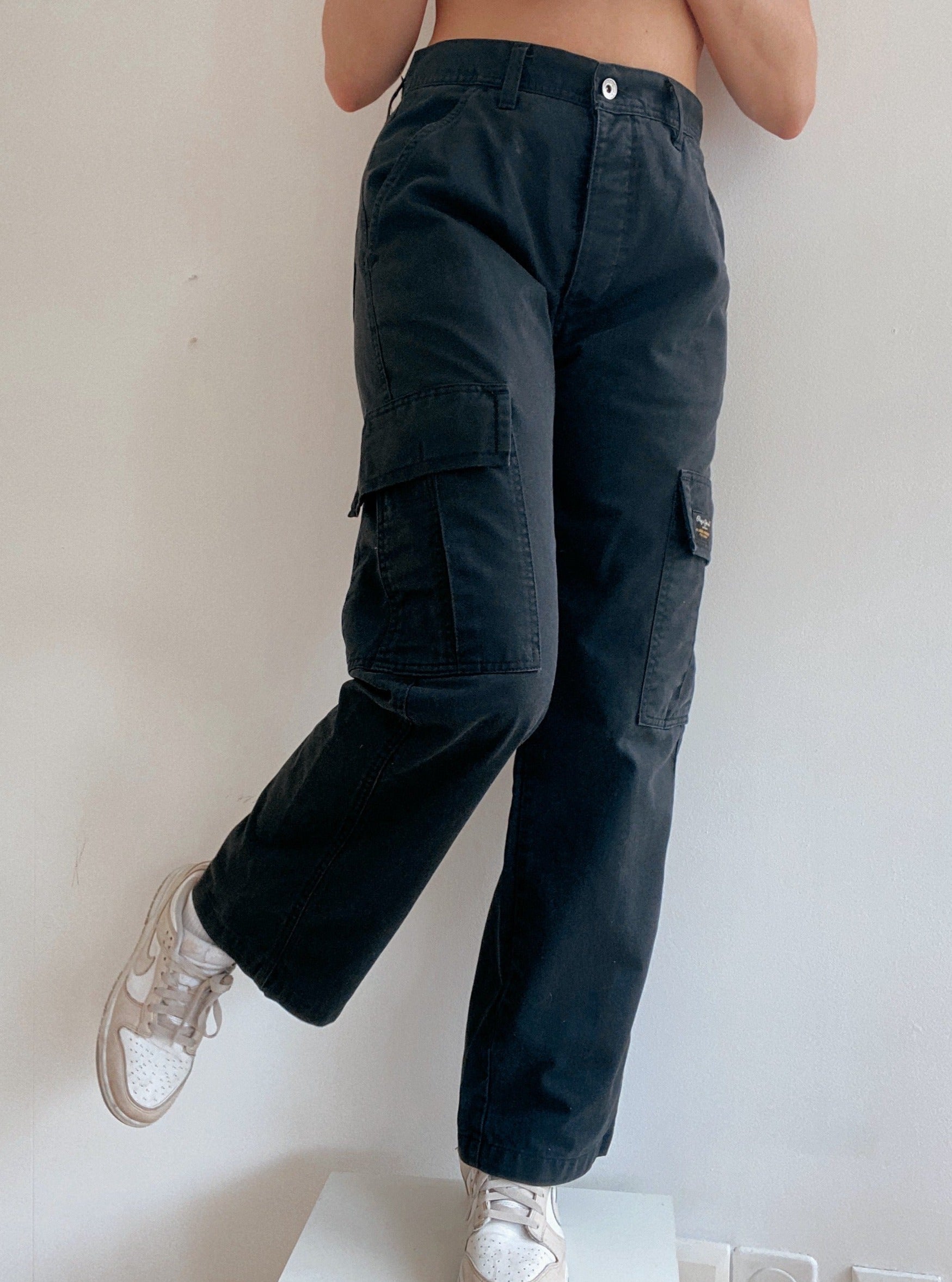 PepeJeans M Schwarze Cargohose