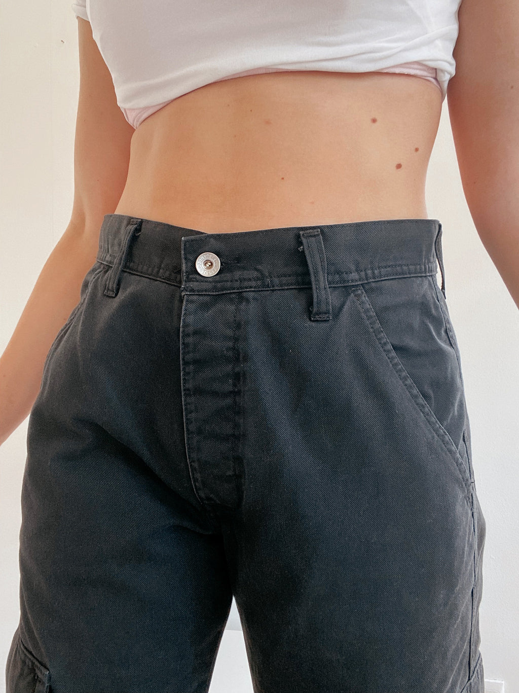 PepeJeans M Schwarze Cargohose