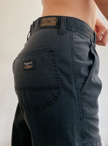 Pantalon Cargo noir PepeJeans M