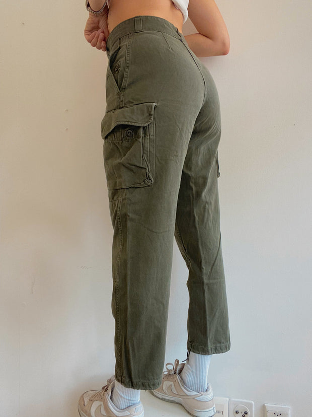 Pantalon Cargo khaki 36