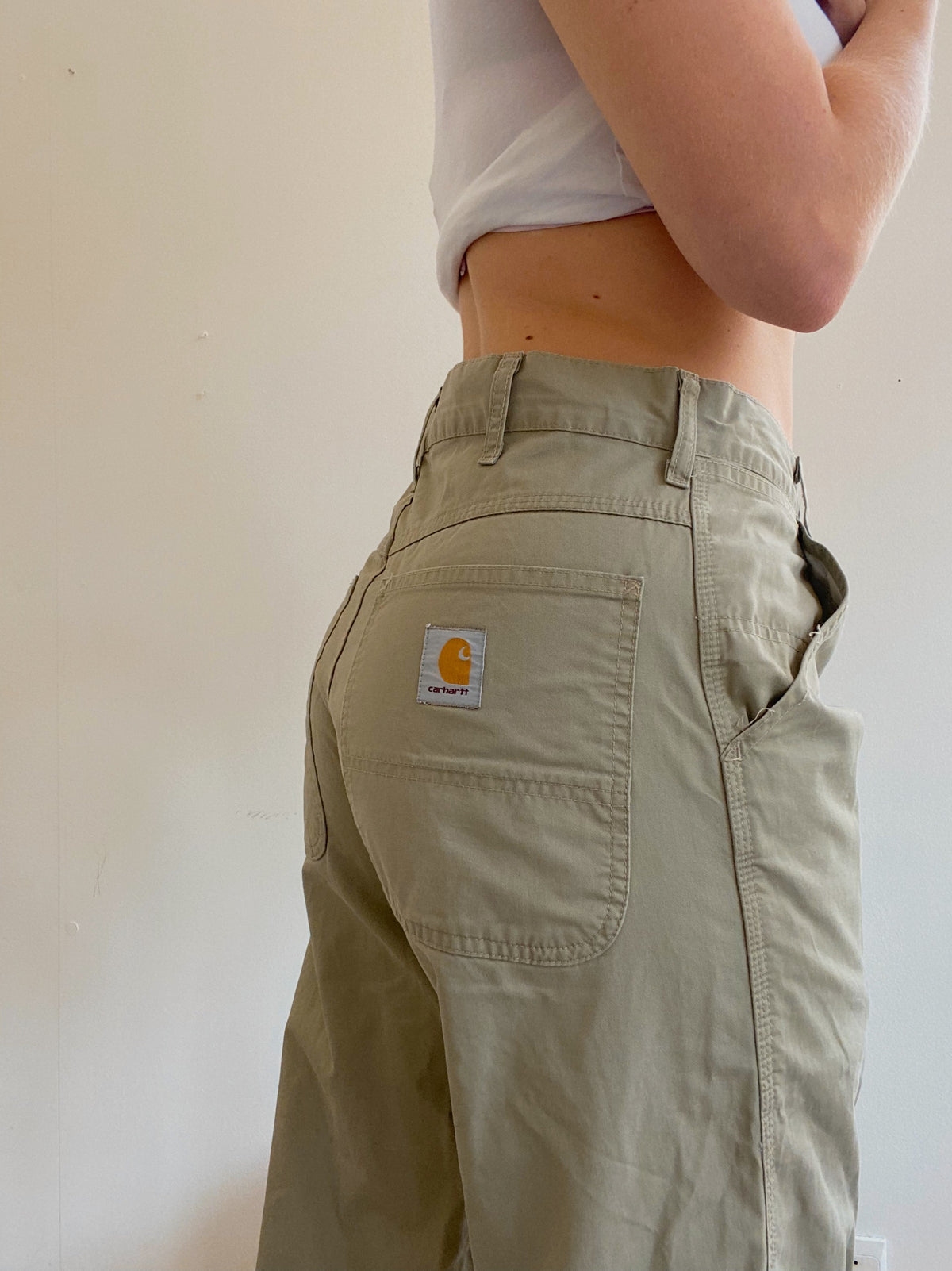 Pantalon Cargo beige-khaki Carrarth 38