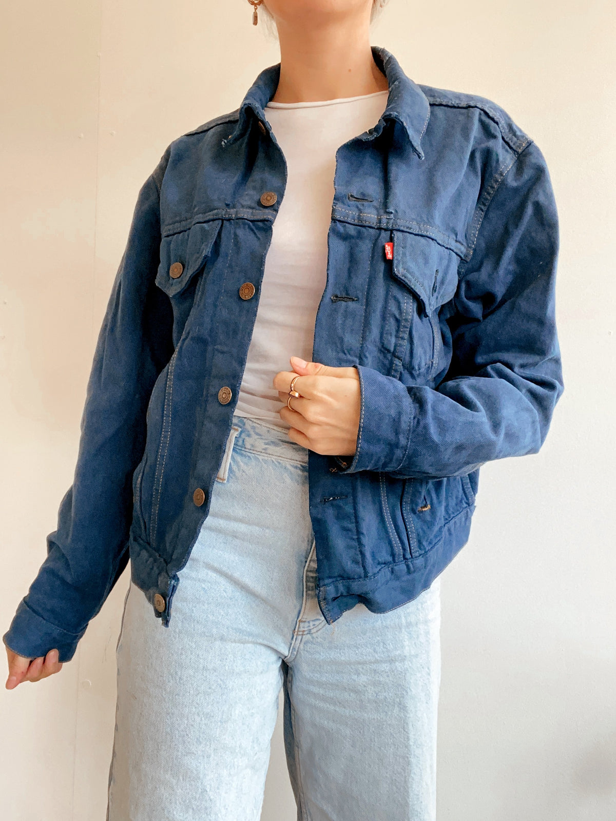 Levi's blaue Jeansjacke M