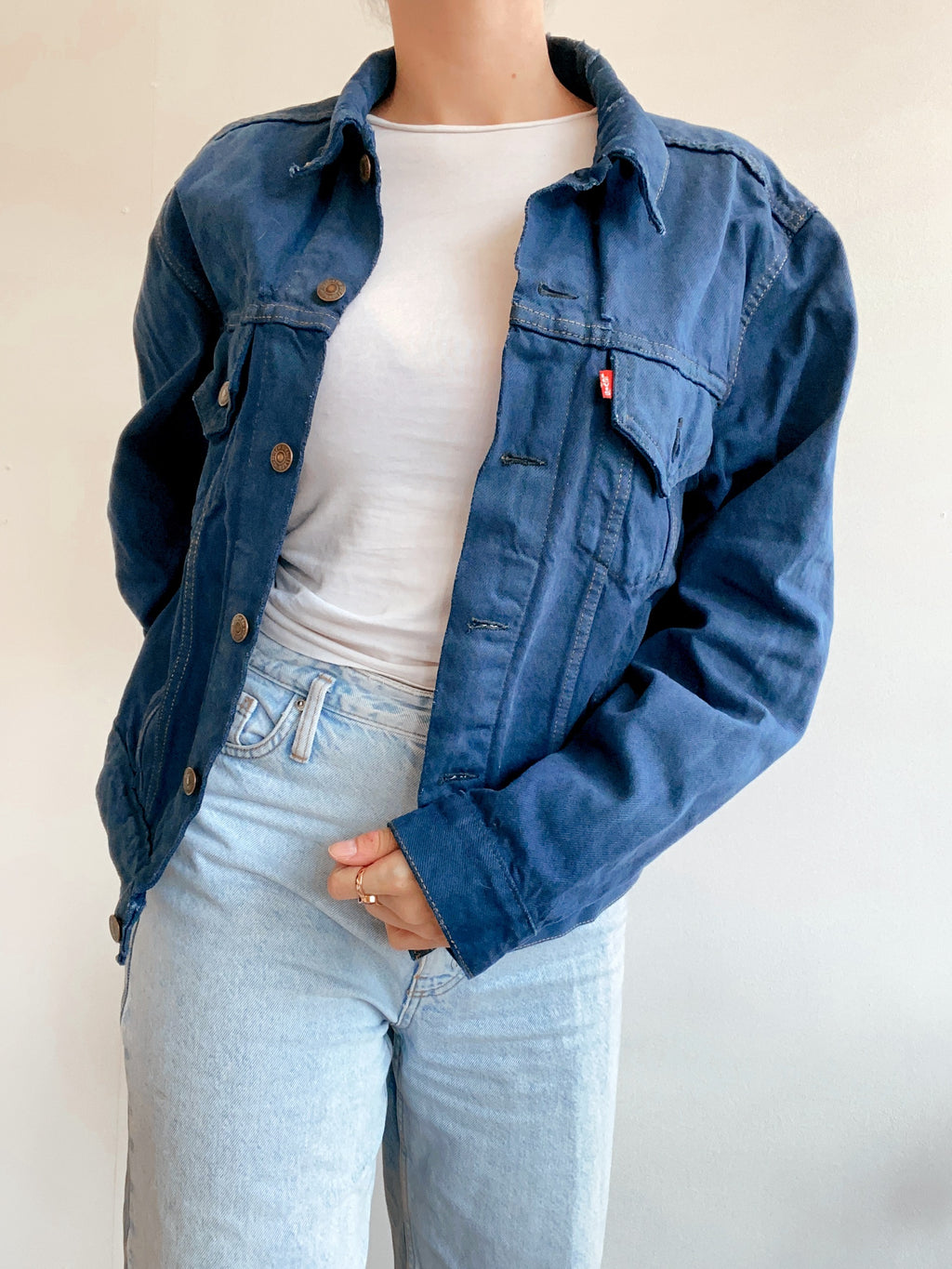 Levi's blaue Jeansjacke M