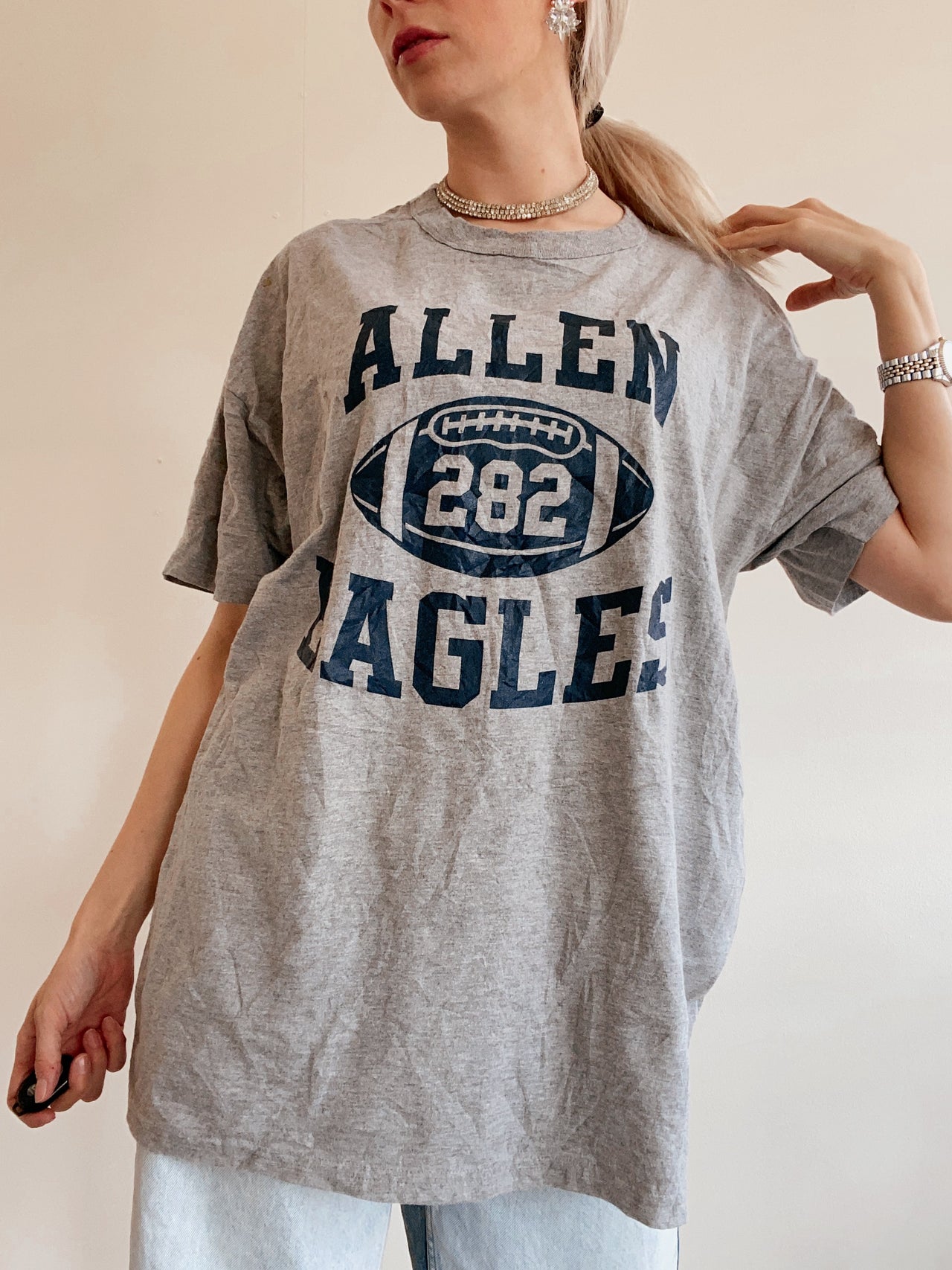 T-shirt USA Eagles gris XL