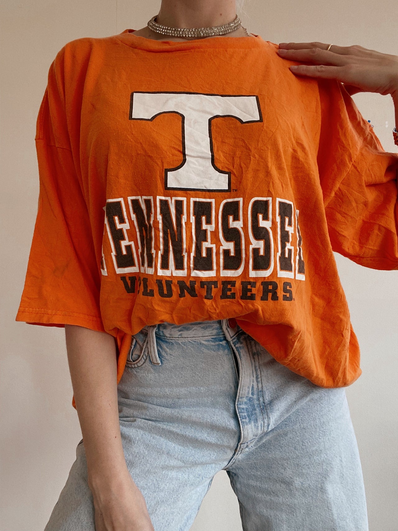 T-shirt USA jaue/orange Tennesse XXXL