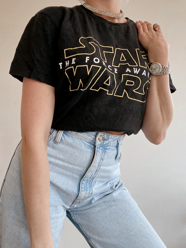 T-shirt noir Star Wars L